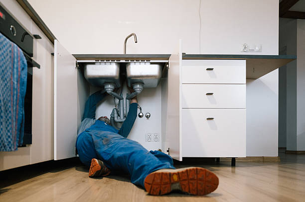 Professional Drain Cleaning technician working in Waverly, VA
